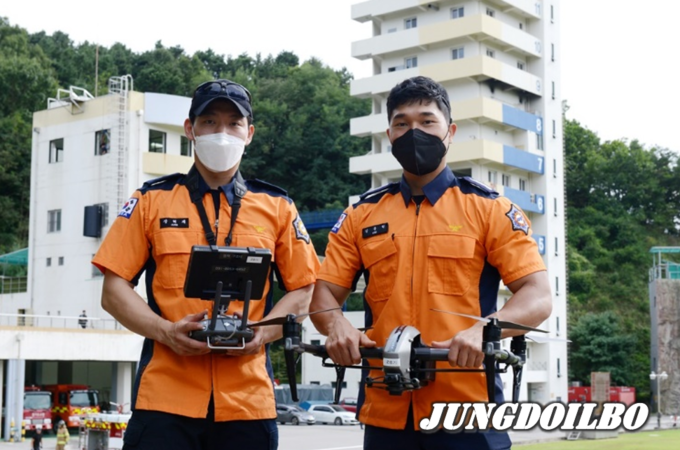 우승한 평택소방서 소방교 장혁재 소방장 김용현