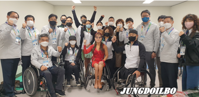 경기도의회 문화체육관광위원회 댄스스포츠선수단 격려