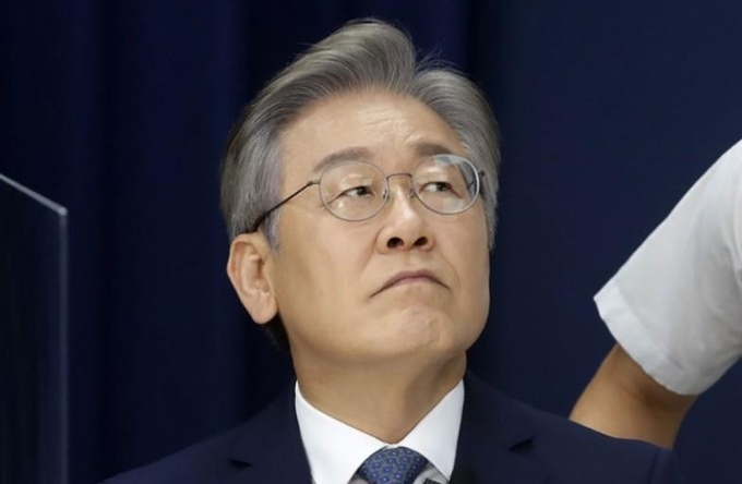 이재명 더불어민주당 대선 후보. 