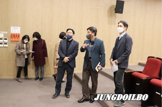 경기도 김능식 복지국장, 20일 수원시 팔달노인복지관 현장 방문