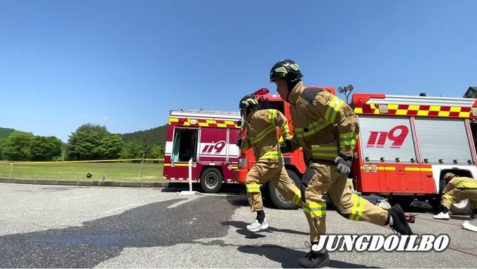 작년 소방기술경연대회