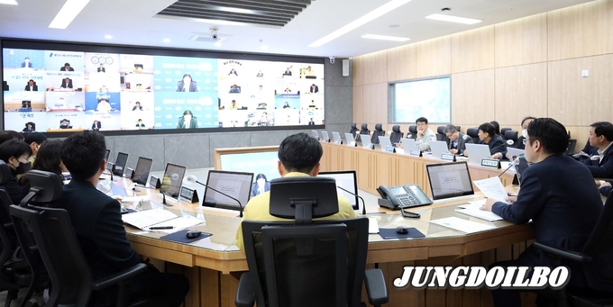 도, 5일 도-시·군 부단체장 회의 개최