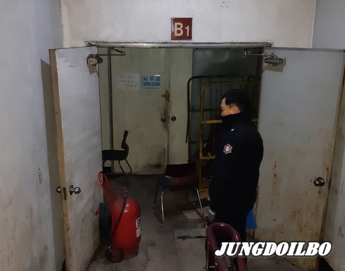 비상구 위반행위 단속