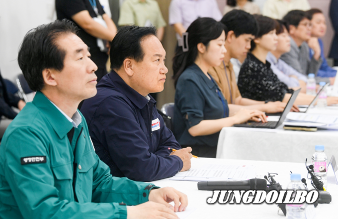 김성호행안부재난안전관리본부장'오산시스마트시티통합운영센터'현장방문