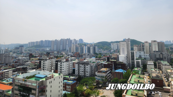 용인특례시 기흥구의 주택단지 모습