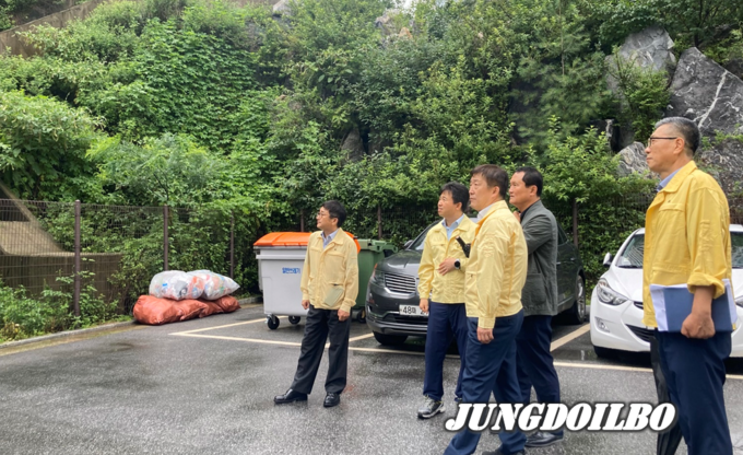 장마철 안전점검 현장