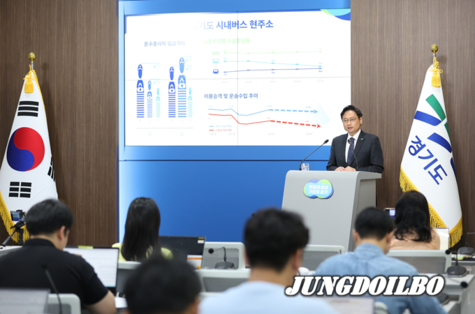 오후석 경기도 행정2부지사 20일 기자회견