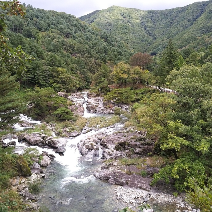 용추구곡 1곡 와룡추