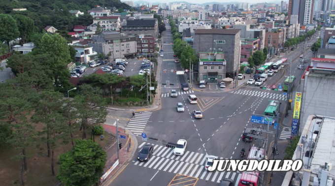 수원 병무청 가변차로 구간