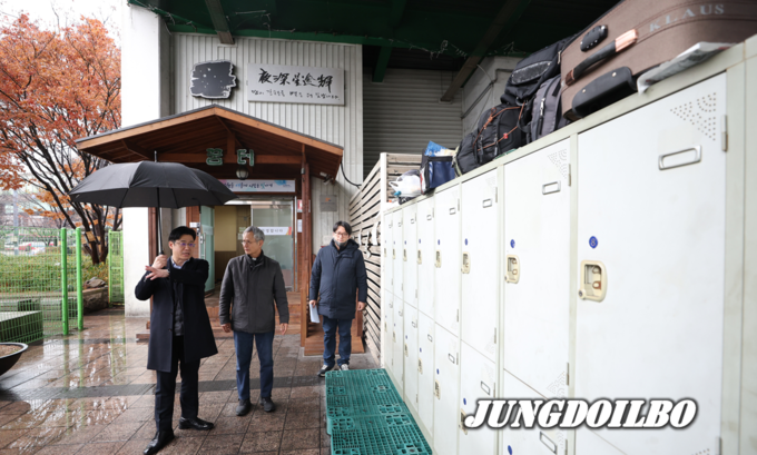 노숙인 시설 한파대책 현장점검 = 자료사진 경기도