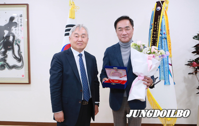 정장선 평택시장 경기교육대상 수상