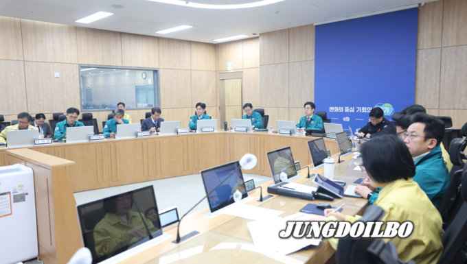 31개 시군 부단체장이 함께한 가운데 의료계 집단행동 대응 회의 = 자료사진 경기도