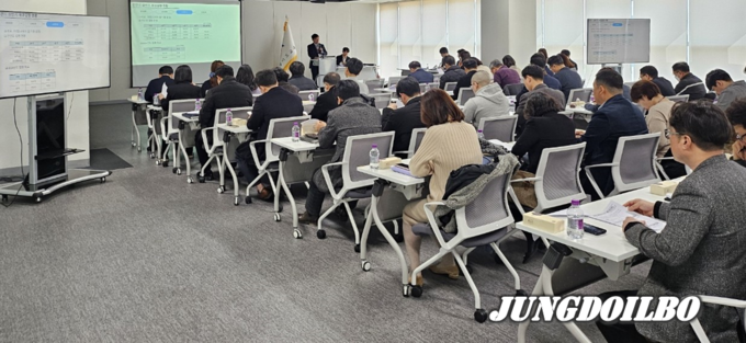 이경희 제1부교육감 주재로 재정집행점검단 회의 개최해 안건 논의
