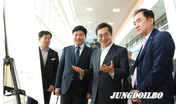 김동연 지사, 1일 GTX A·C노선 연장 관련 평택 지제역 현장 확인