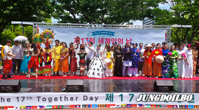 지난 2일 개최된 평택시 제17회 세계인의 날 기념행사 모습 = 자료사진 평택시