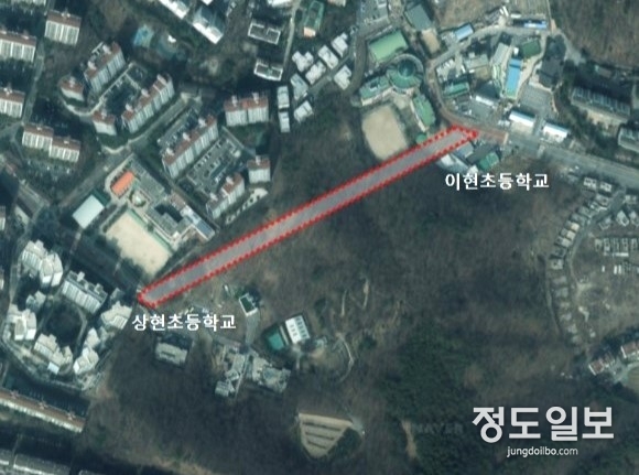 경기 용인 플랫폼시티 수지간 연결도로 =자료사진 용인시