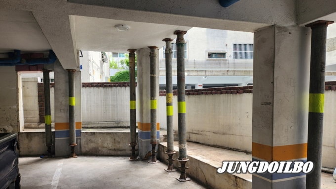 공동주택기둥 중대결함및 응급조치 현황 = 자료사진 경기도