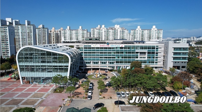 오산시청 전경