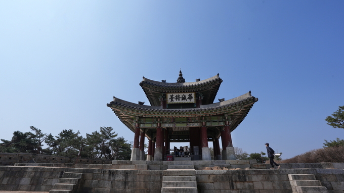 1919년 3월 만세소리가 울려 퍼졌던 서장대.