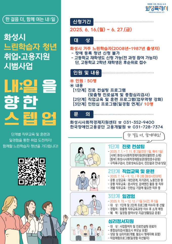 시범사업 안내 포스터. 사진=화성시