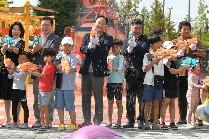 오산시, 도심 속 여름 물놀이장 활짝 사진=오산시