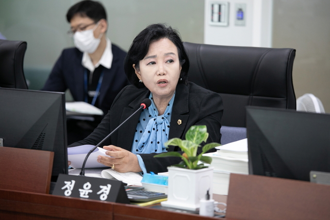 정윤경 부의장, “보험가입률 높여야 농민 지킨다” 농업인 보험 확대 촉구 사진=경기도의;회