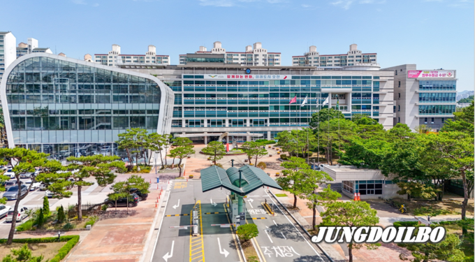 오산시청 전경