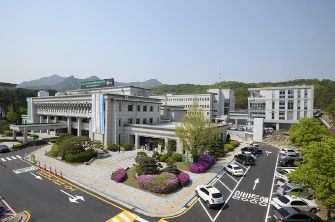 의정부시청 전경