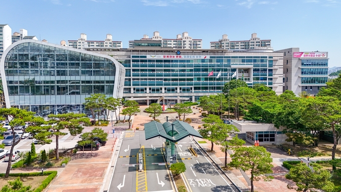 오산시청전경