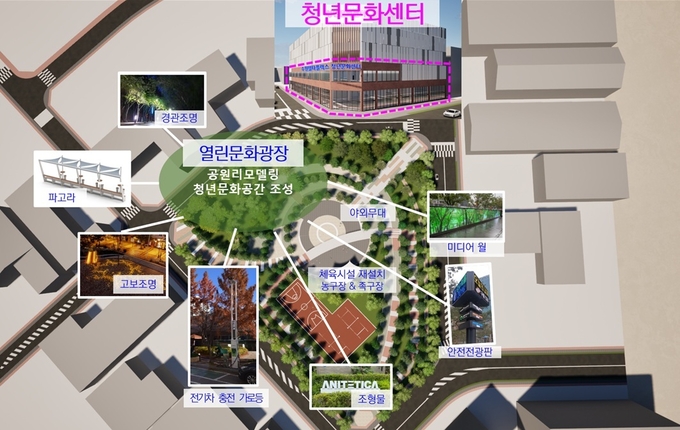 수원 델타플렉스 ‘복합문화공간’ 조감도