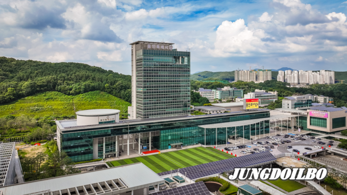 용인특례시 시청사 전경