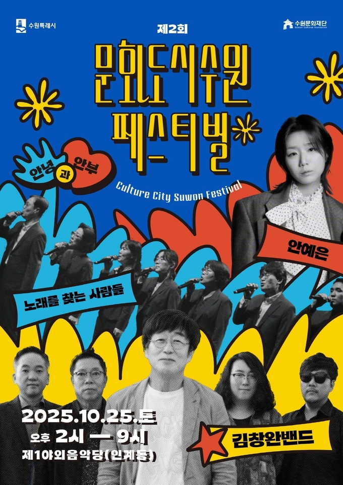 '제2회 문화도시 수원 페스티벌’ 홍보물