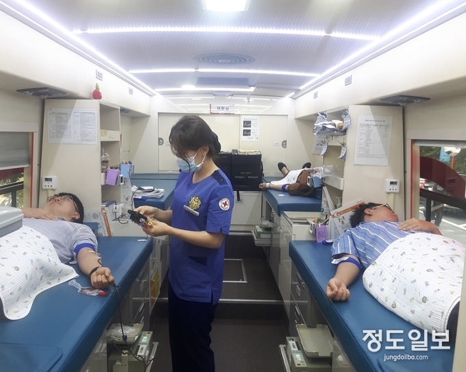 의정부시 공직자 사랑의 헌혈운동 실시