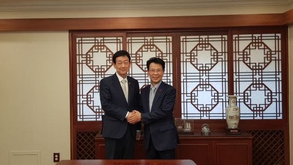 김한근 강릉시장, 행정안전부 장관 면담