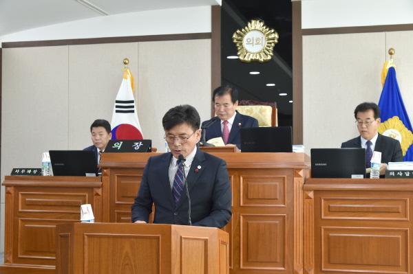 윤경희 청송군수, 시정연설 통해 내년도 비전 제시