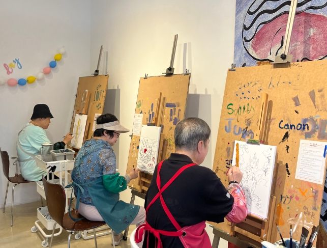 용인특례시가 진행한 '장애인 평생학습도시 운영사업' 현장 모습