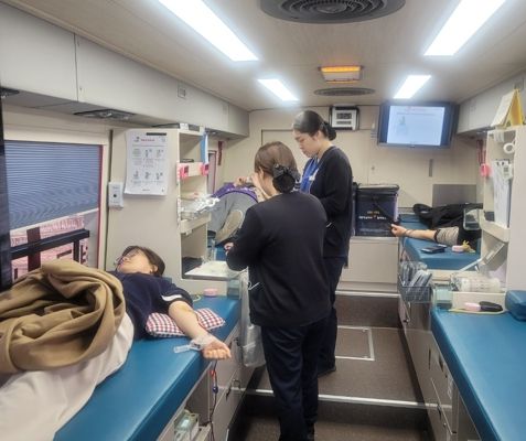 울산 강북교육지원청, 사랑 나눔 헌혈 운동에 앞장