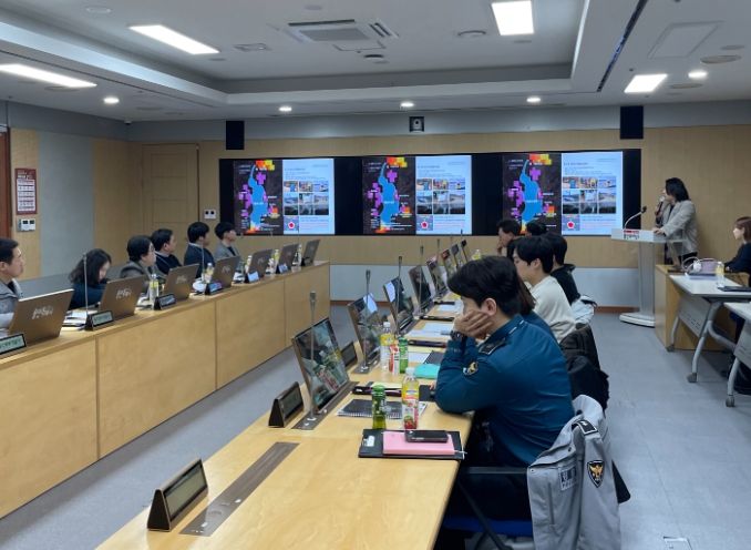 용인특례시 지난 13일 시청에서 2024 생활안전을 더하는 공공디자인 사업설명회를 개최했다