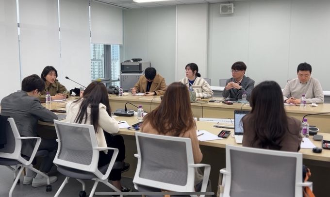 학교행정개선 지원단 협의회 사진(학교업무개선담당관)