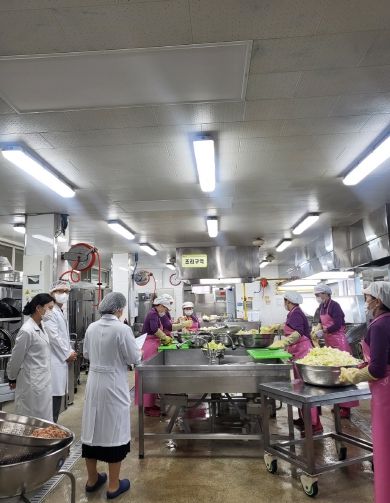 동해교육지원청, 학교급식 위생안전점검을 통한 ‘믿고 먹는 급식’ 제공