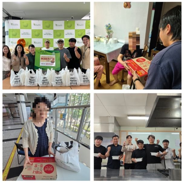식생활지원 반찬대기자 식료품 지원