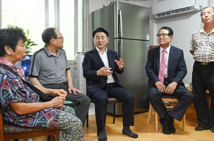 돌봄 삶의 현장 폭염 취약 노인 시설 방문