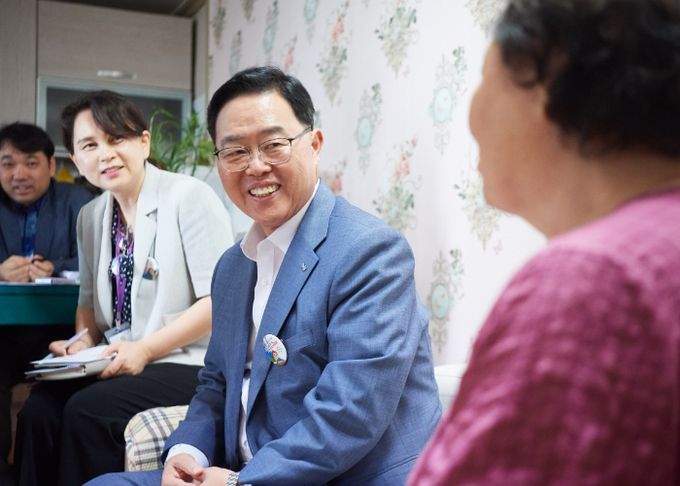 강수현 양주시장, 독립유공자 유족 위문