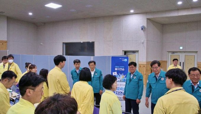 장수군의회, ‘2024 을지연습’ 현장 격려 방문
