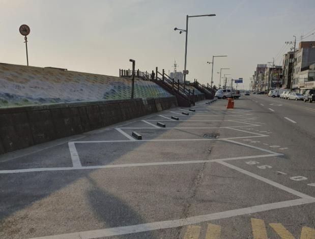 오이도 노상 공영주차장