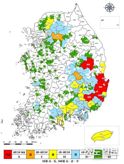강원특별자치도, 재선충병 긴급방제 예비비(도비 6억 원) 투입