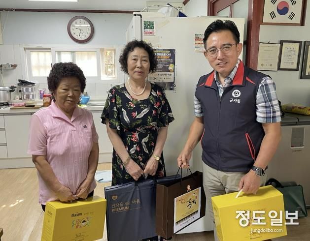 시흥시 군자동, 추석맞이 경로당 위로 방문