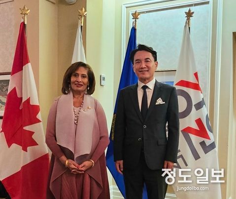 김진태 강원도지사 알버타 자매결연 50주년 공식 기념행사 참석, 도 미래산업 북미 협력체계 구축 협의 이어가