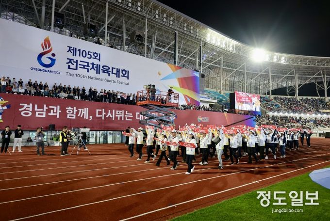 대한민국 스포츠대전 제105회 전국체육대회 김해서 ‘개막’
