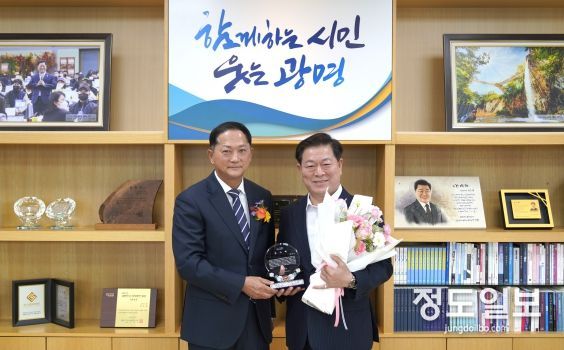 배달특급, 활성화 기여 광명시에 감사패 전달